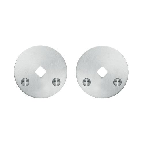 Nøgleplade 51mm Børstet Krom Beslagsboden B801KM