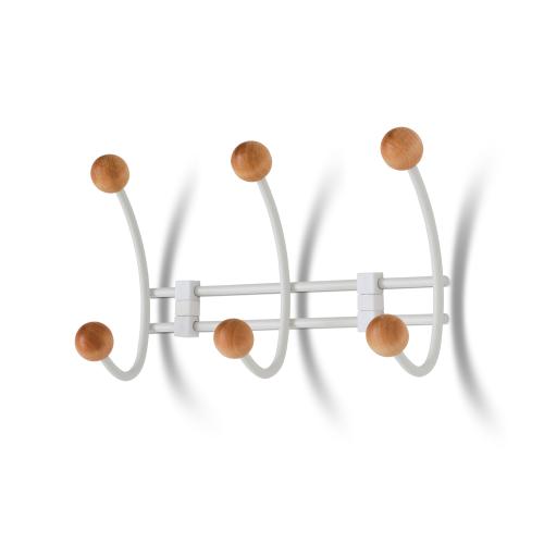 Tøjbøjle Berry 3 Kroge Hvid Habo 30220