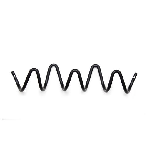 Coat Hanger Wave 335x65mm Black Habo 30225