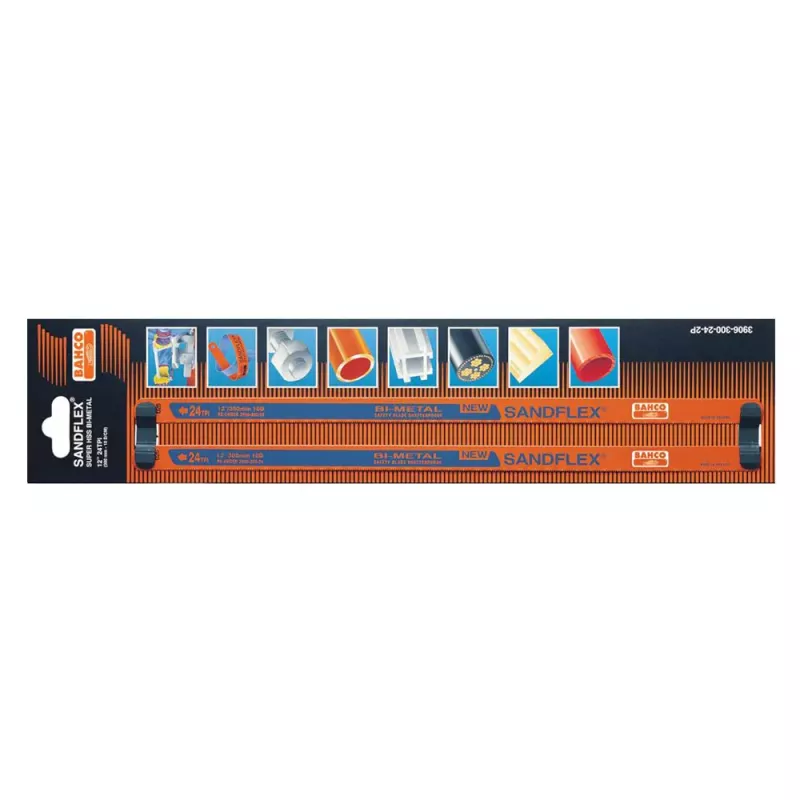 Hacksavklinge 3906-300-24, 300mm, 10stk, Bahco