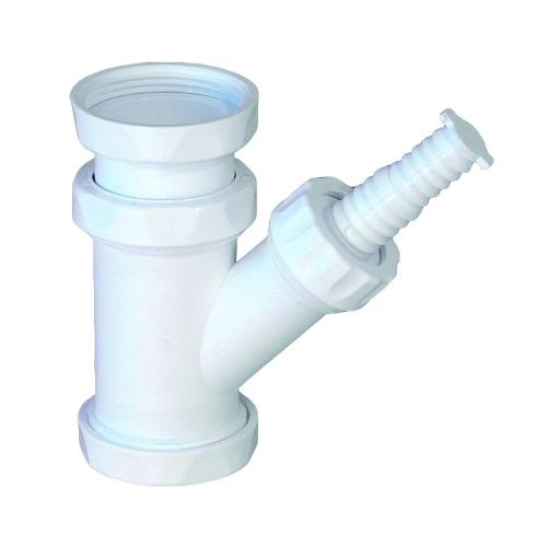 ​Purus Tilslutninger Til Opvask Og Vaskemaskiner 40mm Hvid