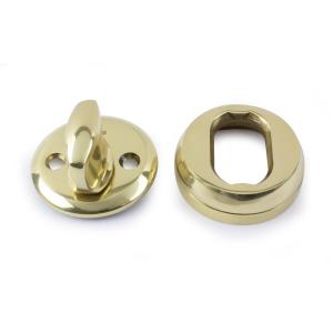 Cylinderknopsæt 40 ​​Poleret Messing Habo 31412