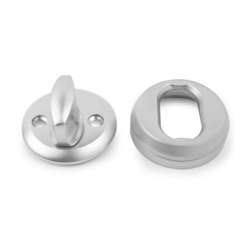 Cylinderknopsæt 40 ​​Mat Krom Habo 31416