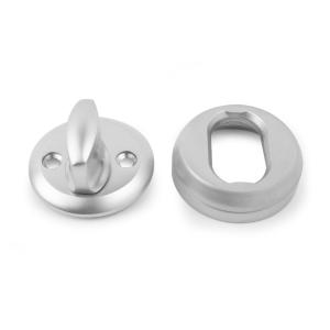 Cylinderknopsæt 40 ​​Mat Krom Habo 31416