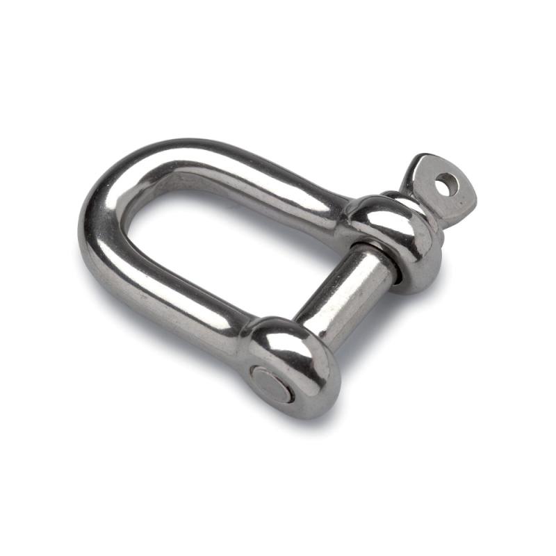 Sjækel Lige M5x10mm Rustfrit Stål A4 5stk Bårebo 261625