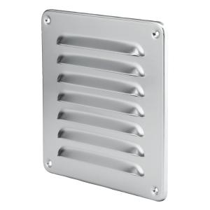 Ventilgaller UTV 155x155mm, Aluminium, Fresh