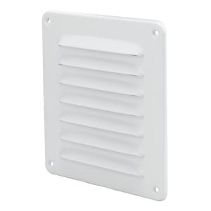 Valve Grill UTV 155x155mm, White, Fresh