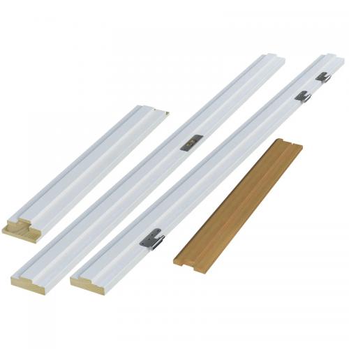 Innerdörrskarm Swedoor Massiv EI30/35dB Vit 93mm