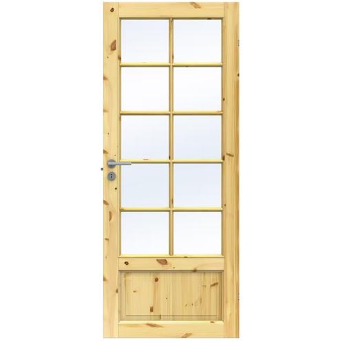 Innerdörr Swedoor TRADITION SP10 Allmoge Klarlack Klarglas