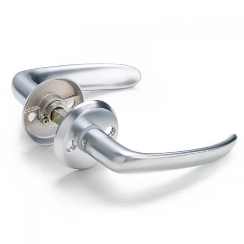 Indvendigt Dørhåndtag A696, Mat Krom, Habo 11075