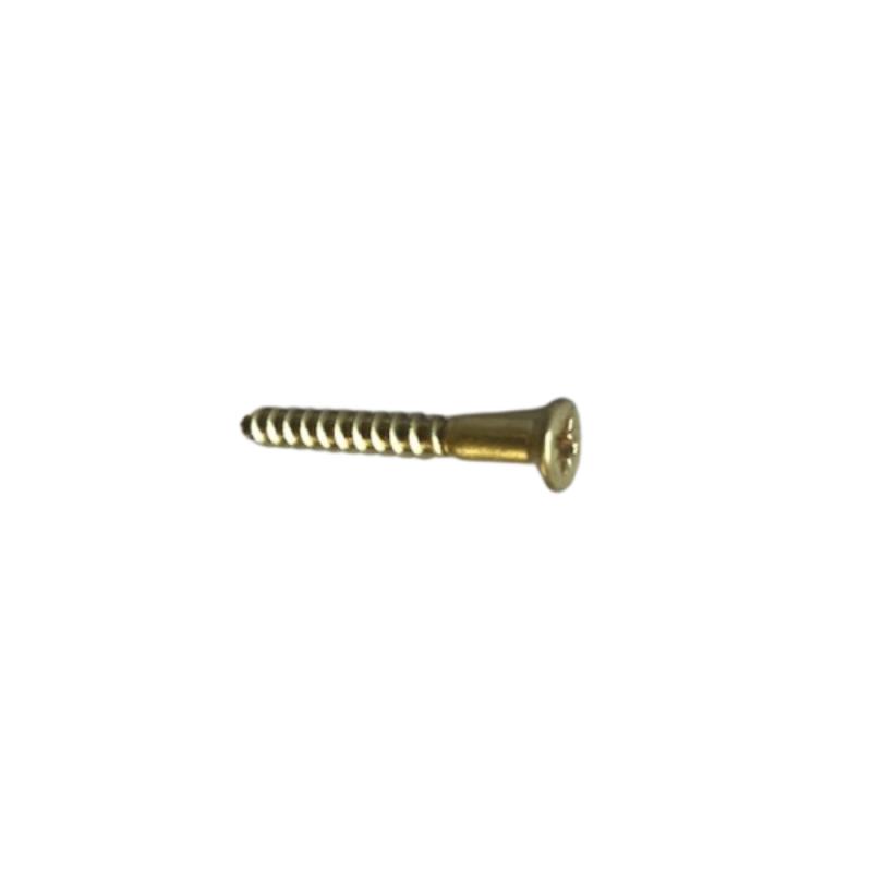 Træskrue TFX 5x40mm Massiv Messing 10stk Bårebo 175762