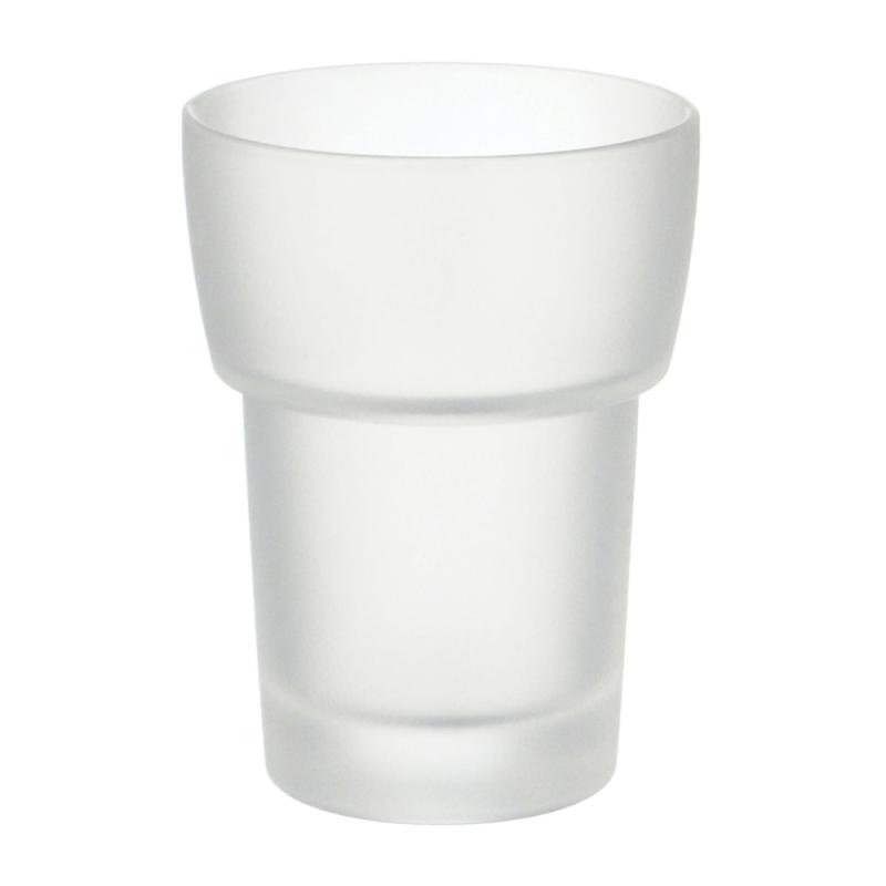 Reservetandbørsteglas Xtra Frosted Glass Smedbo L349