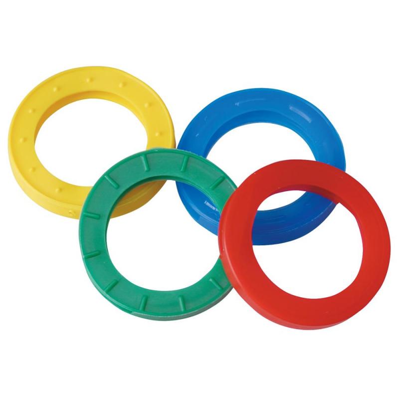 Markeringsring Assorterede Blandede Farver 4stkx5pakke​ Bårebo 791218