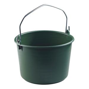 Mortar Bucket Plastic, 17L, Green, 10pcs, Nordiska Plast