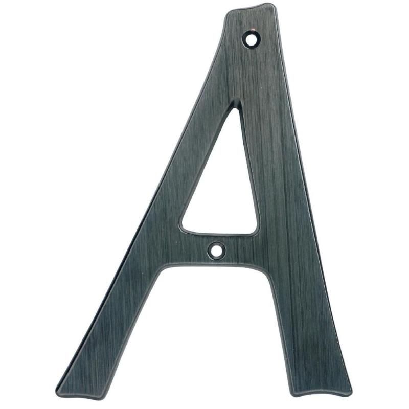 Bokstav A B1 155mm Brunoxid Bårebo 861210