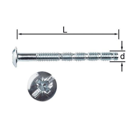Handtagsskruv FZB 4x40mm 10st Bårebo 862340