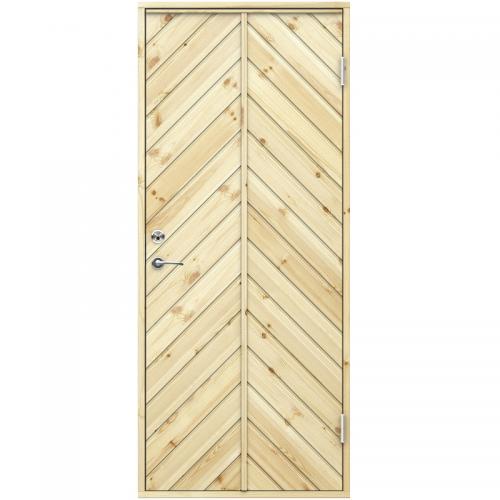 Kallförrådsdörr Swedoor I40 Tät Obeh furu