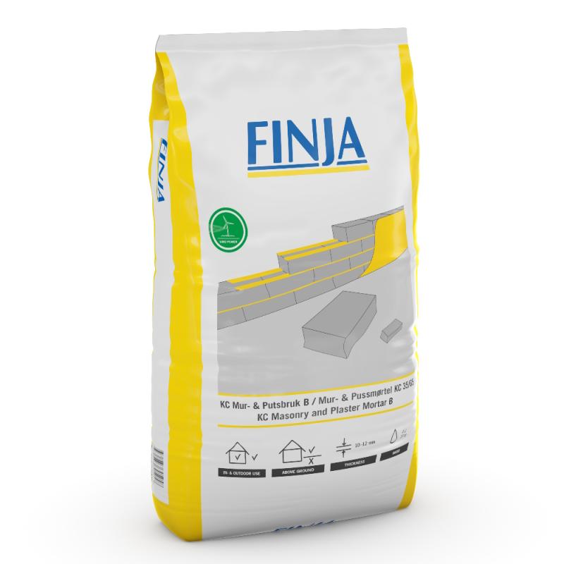 KC Mur Och Putsbruk B 0-3mm 25kg Finja 5530505