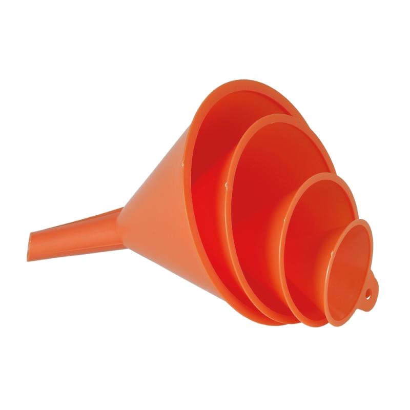 Tragtsæt 50-75-100-120mm Orange 4Dele Pressol