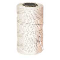 Husholdningssnor 50m Bomuld Hvid Teufelberger