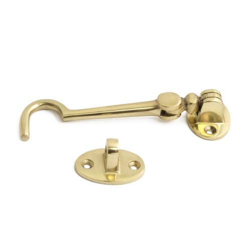 Kabinelås 7410, 60mm Poleret Messing, Habo 21865