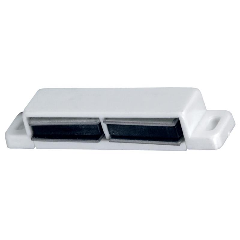 Magnetisk Lås Dobbelt T276S Belastning 2x4kg Hvid 2stkx10pakke​ Bårebo ​820489