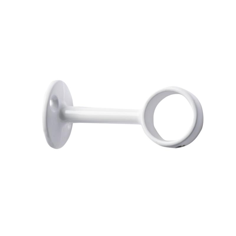 Rørholder 759 Åben Hvidlakeret 10stk Bårebo 658039