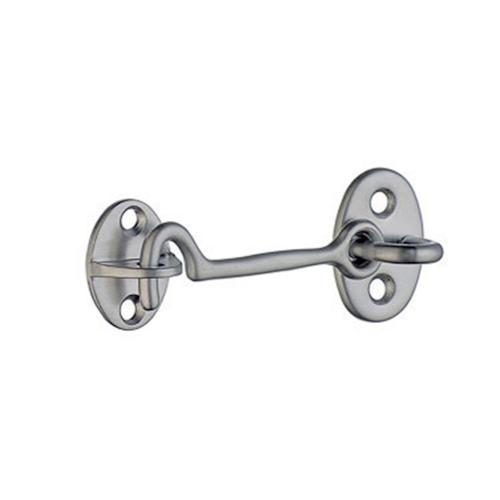 Kabinehasp 100mm Borstad Krom Beslagsboden BK296M