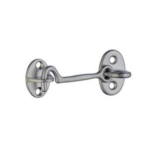 Kabinehasp 100mm Borstad Krom Beslagsboden BK296M