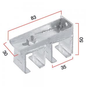 Wall Bracket Double Rail KVD-075 Helaform