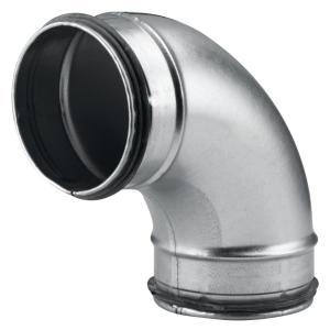 RörBöj Galvaniserad 90° 160mm Silver Fresh
