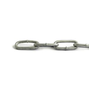 Chain DIN5685, Long Link 10LL Hot Galvanized 10m, Habo 12210