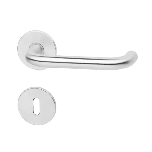 Door Handle A13122-19 Stainless Steel 19 mm, Habo 20192