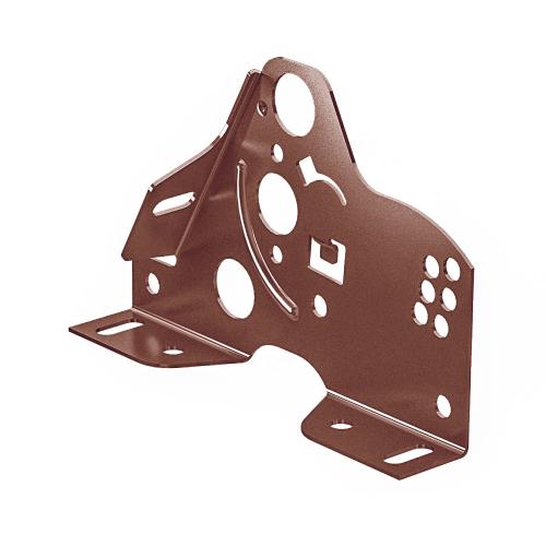 Unik Bracket for Snow - BS4 Brick Red, Lindab 451196
