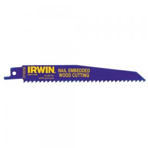 Tiger Saw Blade For Wood Nails, 150mm, 5pcs, Irwin