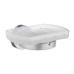 Soap Dish Smedbo Home HS342 Chrome/Frosted Glass