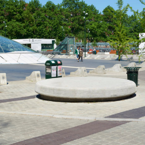 Siena Halvplatta, 350x175x50mm Antracit, Benders MA3036510