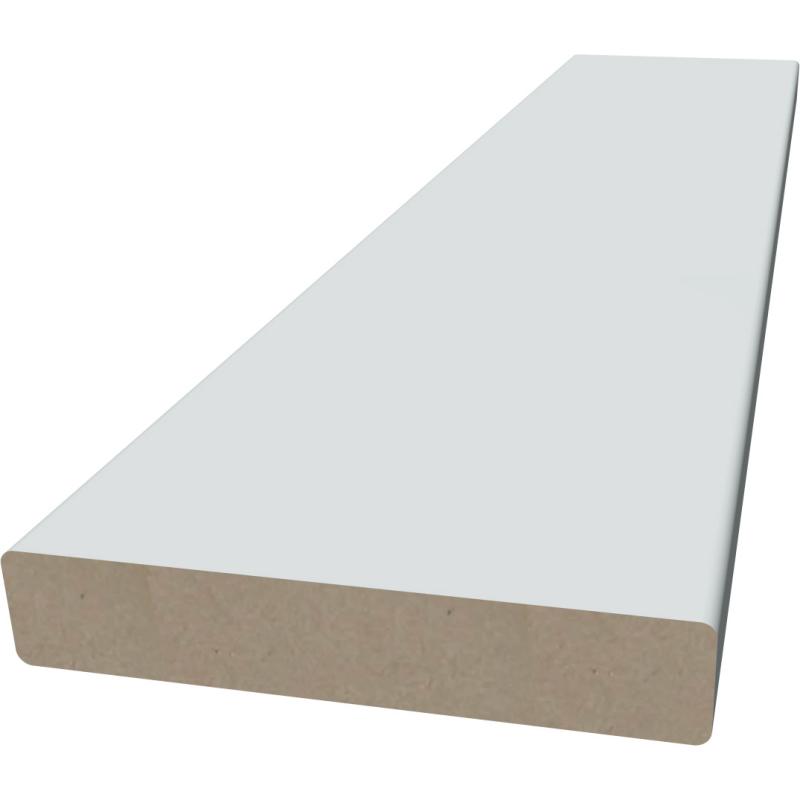 DÖRROMFATTNING MDF VIT 16X100 2,44M