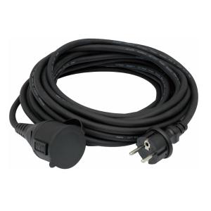 Extension Cable IP44 - (RDV) Black/15m, Malmbergs 1927261