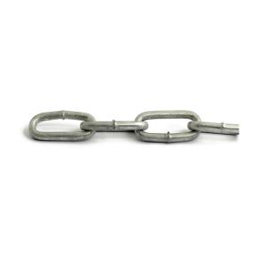 Chain DIN5685, Long Link, 4LL Hot Galvanized, Habo