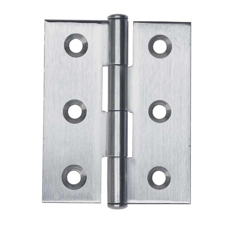Pladehængsel 50x40mm Rustfrit Stål A2 5stk Bårebo 811716