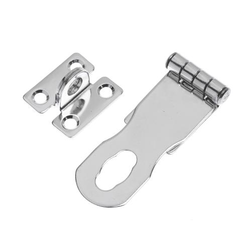 Hængslet Hasp 70mm Rustfrit Stål A2 5stk Bårebo 820567