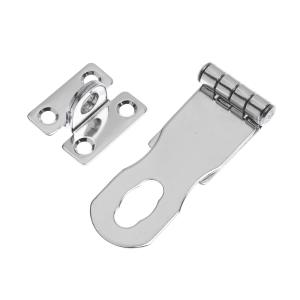 Hængslet Hasp 70mm Rustfrit Stål A2 5stk Bårebo 820567