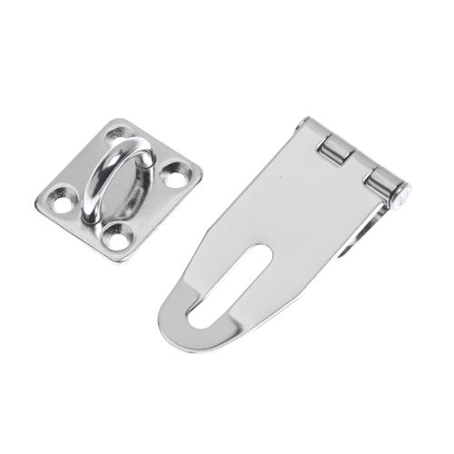 Hængslet Hasp Kraftig 67mm Rustfrit Stål A2 5stk Bårebo 820568