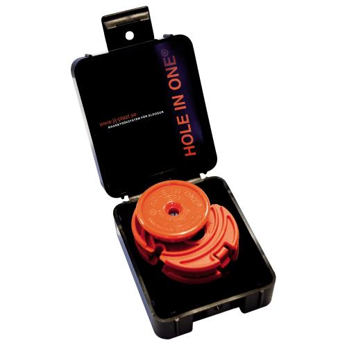 Hålsökare Hole-in-one enkeldosa 1 1/2