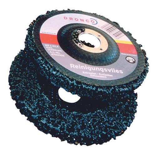Grovrengörare Fiberbaksida, 115x22mm, Svart, Dronco
