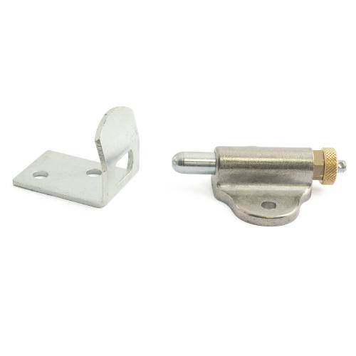 Bokslås inklusive Slagplade 100 Elzink, Habo 13183