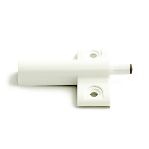 Dørspjæld 9009 Hvid Plast, 4stk, Habo 13113