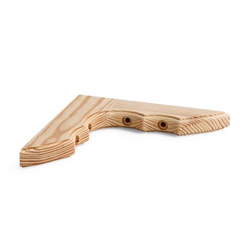 Beslag 167, 350x350mm, Ubehandlet, Habo 13223