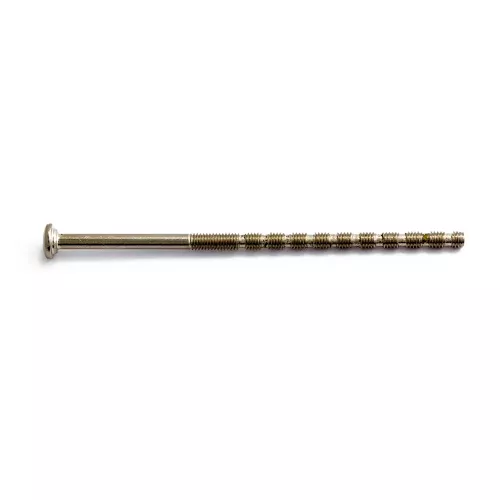 Skrue M4 90mm Messing Forniklet 100 stk, Habo 95901